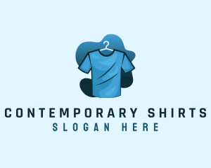 Shirt Laundry Hanger logo design