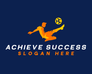 Soccer Tournament League logo design