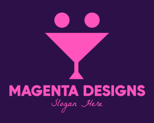 Pink Margarita Smiley Bar logo