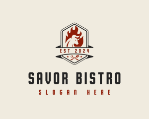 Beef Roast Bistro logo design