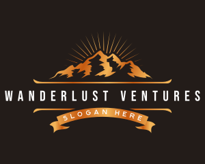 Nature Park Mountain Traveler logo design