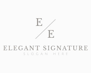 Professional Slash Company logo design