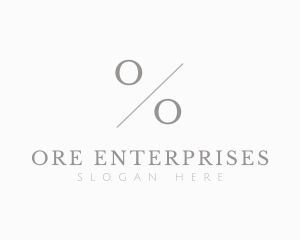 Professional Slash Company logo design