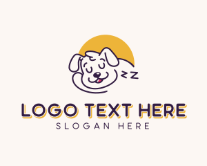 Sleeping Puppy Dog logo