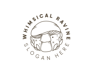 Mushroom Fungi Farm logo design