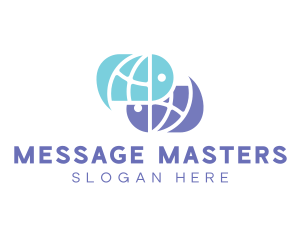 Globe Communication Chat logo