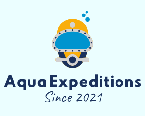Scuba Diving Helmet  logo