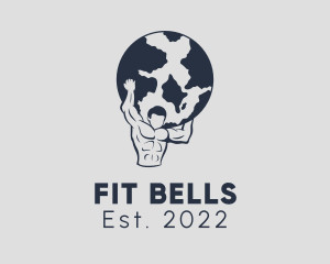 Global Gym Fitness logo design