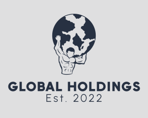 Global Gym Fitness logo design