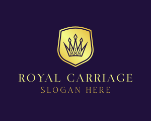 Royal Crown Shield logo design