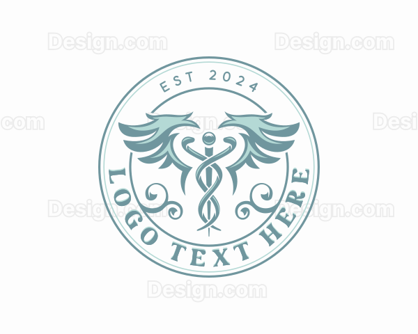 Wellness Caduceus Clinic Logo