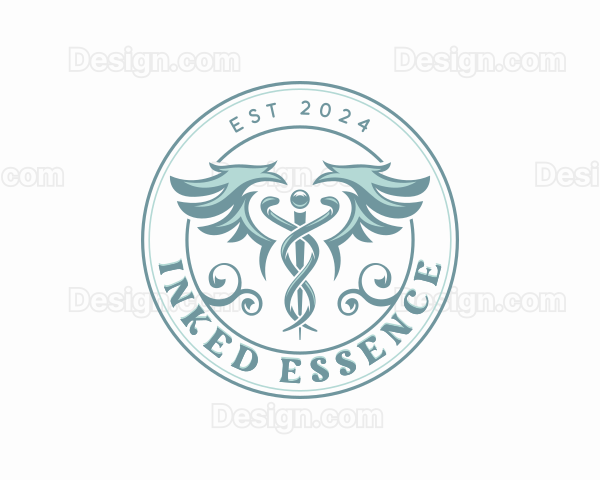 Wellness Caduceus Clinic Logo