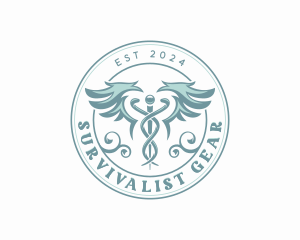 Wellness Caduceus Clinic Logo