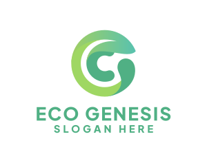 Generic Eco Natural Letter C logo design