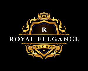 Royal Crown Crest logo design