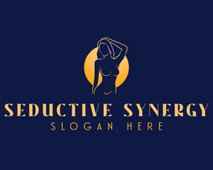 Sexy Woman Body logo design