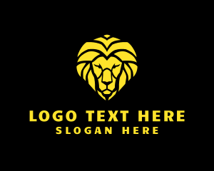 Lion - Wild Lion Nature logo design