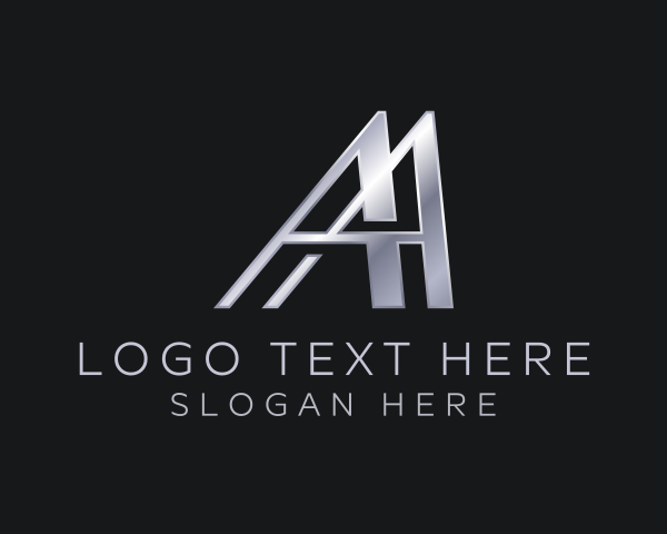 Metal logo example 4