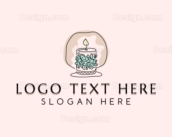 Scented Candle Decor Logo