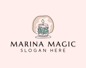 Scented Candle Decor Logo