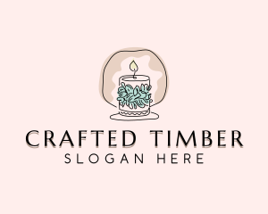 Scented Candle Decor logo design