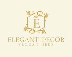 Golden Ornate Decor logo