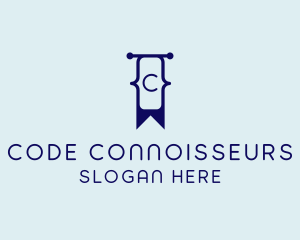 Code Bracket Bookmark logo