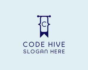 Code Bracket Bookmark logo