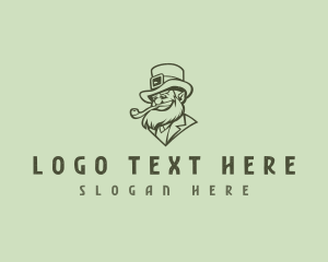 Leprechaun Smoking Pipe logo