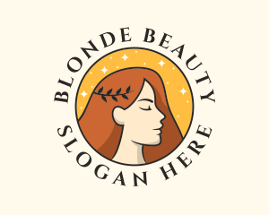 Beauty Woman Sparkle logo design