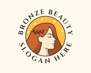 Beauty Woman Sparkle logo design