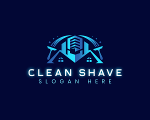 Clean Home Building logo design