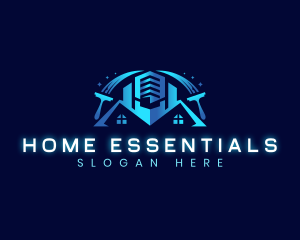 Clean Home Building logo design