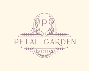 Elegant Flower Boutique logo design