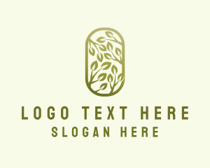 Natural Green Leaf logo