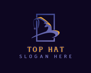 Spooky Witch Hat logo design