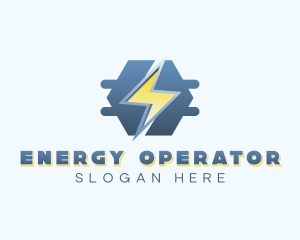 Lightning Bolt Energy logo design