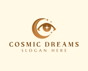 Mystic Moon Eye logo design