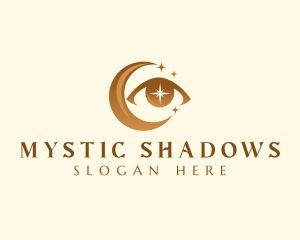 Mystic Moon Eye logo design