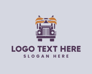 Truck Vehicle Delivery logo