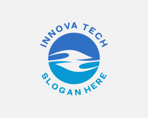 Tech Waves Firm logo design