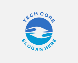 Tech Waves Firm logo design