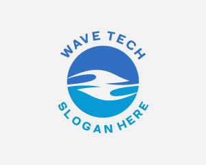 Tech Waves Firm logo design