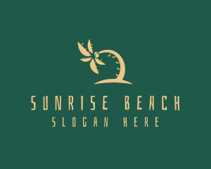 Tropical Coconut Tree Summer logo