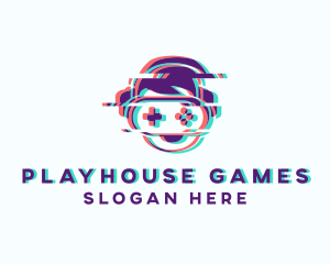 Gaming Controller Player logo design