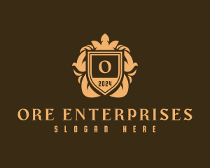 Premium Hotel Shield logo design