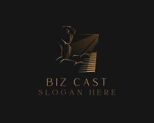 Piano Musician Instrument logo