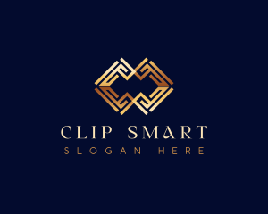 Business Geometric Letter C logo design