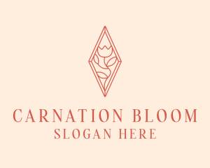 Elegant Tulip Flower logo design