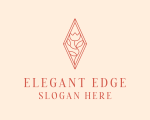 Elegant Rose Bloom logo design